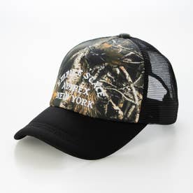 AX EX VARSITY LOGO TWILL MESH CAP （アーミー）