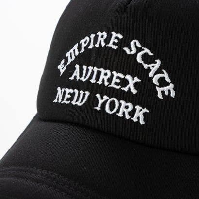 AX EX VARSITY LOGO TWILL MESH CAP （ブラック）｜詳細画像