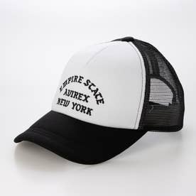 AX EX VARSITY LOGO TWILL MESH CAP （ホワイト）