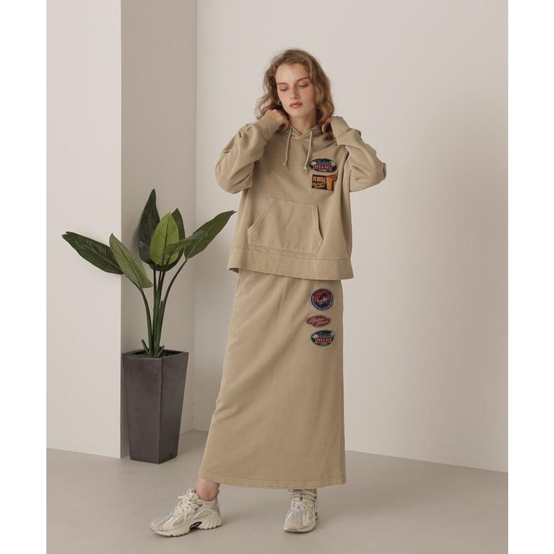 アヴィレックス AVIREX FADE WASH WAPPEN PARKA/フェイドウォッシュ 