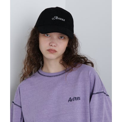 アヴィレックス AVIREX CORDUROY LOGO CAP/コーデュロイロゴキャップ （ブルー）｜詳細画像