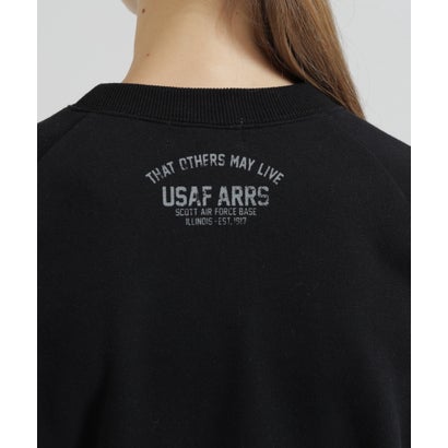 DS LーRAGLAN SL USAF CREW SW （ブラック）｜詳細画像