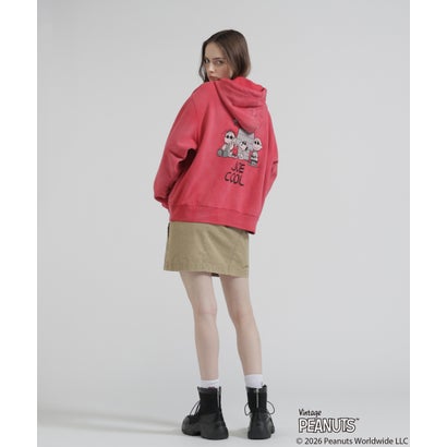 《AVIREX×PEANUTS》JOE COOL HOODIE （チャコール）｜詳細画像