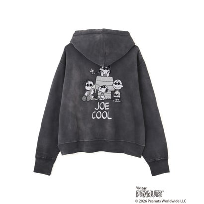 《AVIREX×PEANUTS》JOE COOL HOODIE （チャコール）｜詳細画像