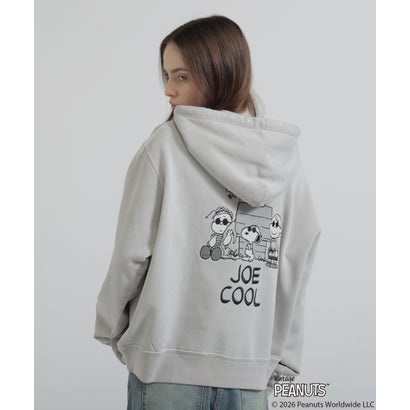 《AVIREX×PEANUTS》JOE COOL HOODIE （チャコール）｜詳細画像