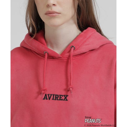 《AVIREX×PEANUTS》JOE COOL HOODIE （レッド）｜詳細画像