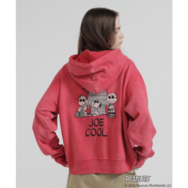 《AVIREX×PEANUTS》JOE COOL HOODIE （レッド）