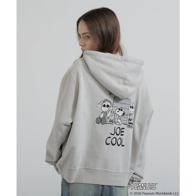 《AVIREX×PEANUTS》JOE COOL HOODIE （グレー）