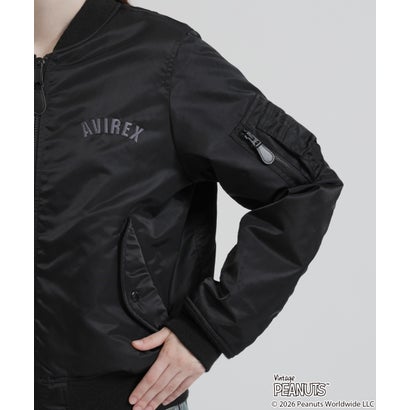 《AVIREX×PEANUTS》PEANUTS COLLECTION MA-1 （ブラック）｜詳細画像