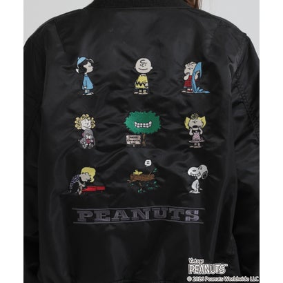 《AVIREX×PEANUTS》PEANUTS COLLECTION MA-1 （ブラック）｜詳細画像