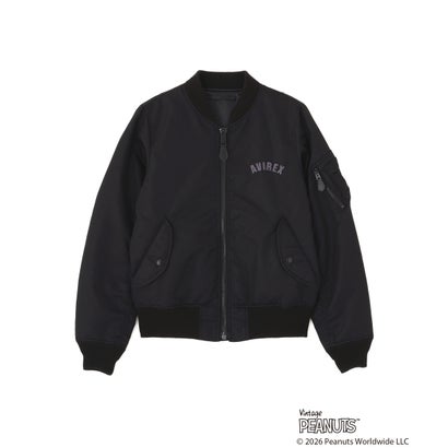 《AVIREX×PEANUTS》PEANUTS COLLECTION MA-1 （ブラック）｜詳細画像