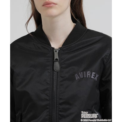 《AVIREX×PEANUTS》PEANUTS COLLECTION MA-1 （ブラック）｜詳細画像