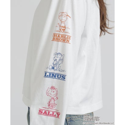 《AVIREX×PEANUTS》COLORFUL L/S T-SHIRT （ブラック）｜詳細画像