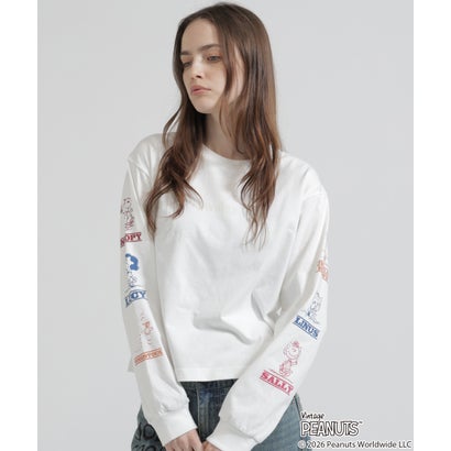 《AVIREX×PEANUTS》COLORFUL L/S T-SHIRT （ブラック）｜詳細画像