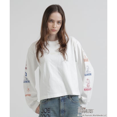 《AVIREX×PEANUTS》COLORFUL L/S T-SHIRT （ブラック）｜詳細画像