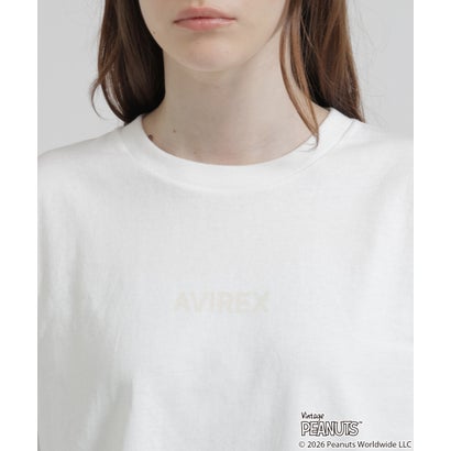 《AVIREX×PEANUTS》COLORFUL L/S T-SHIRT （ホワイト）｜詳細画像