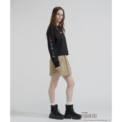 《AVIREX×PEANUTS》COLORFUL L/S T-SHIRT （ホワイト）｜詳細画像