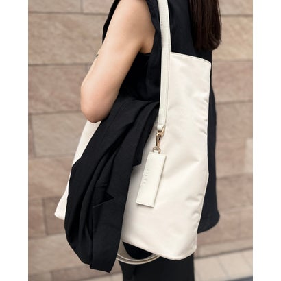 アベケル AVECELLE A-TOTE NYLON （OFFWHITE）｜詳細画像