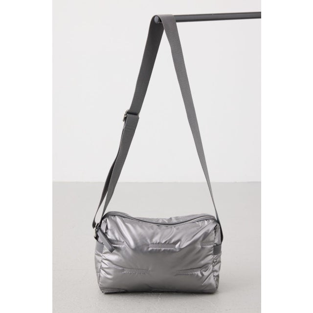 パファーショルダーバッグ GRY