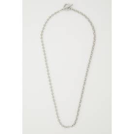 MIX CHAIN NECKLACE SLV