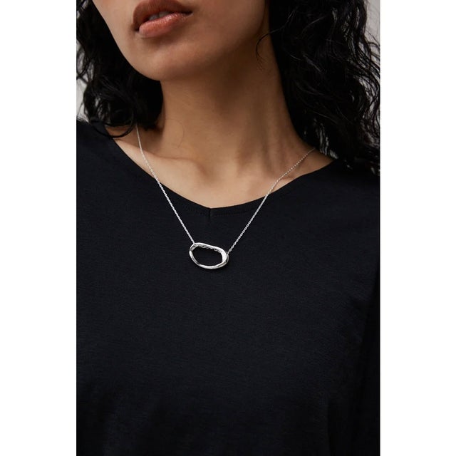 
                    NUANCE RING LONG NECKLACE SLV