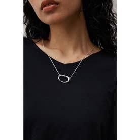 NUANCE RING LONG NECKLACE SLV