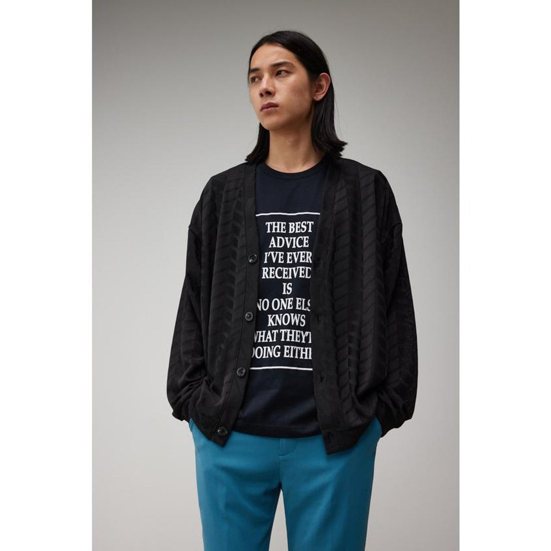 アズールバイマウジー AZUL BY MOUSSY ジオメトリックシアーカット
