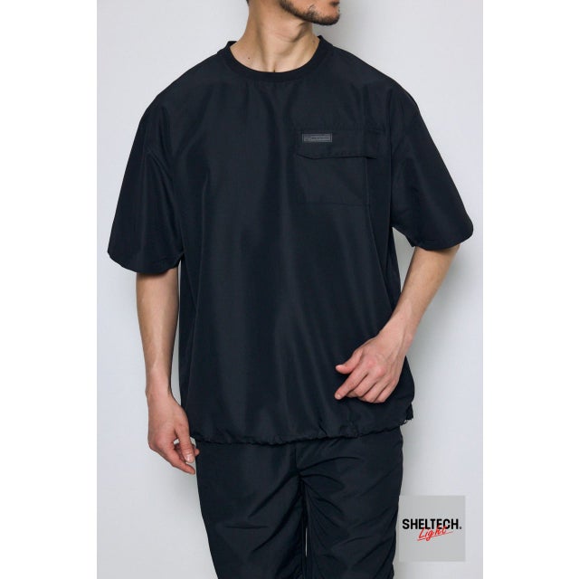 SHELTECH Light ポケットTシャツ BLK