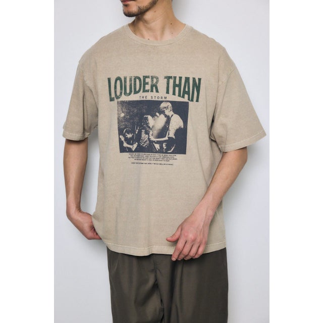 LOUNDER THAN Tシャツ BEG