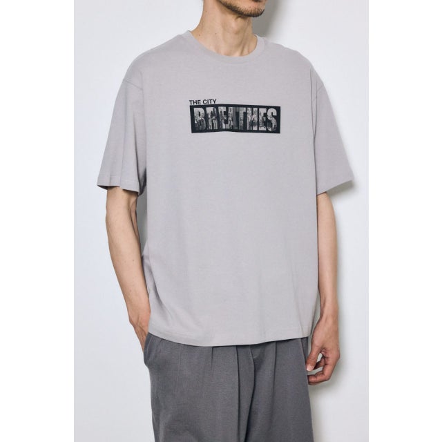 ボックスロゴTシャツ L/GRY1