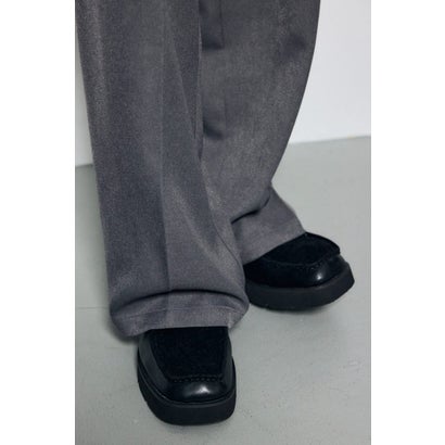 ウールライクツータックワイドパンツ T.GRY｜詳細画像