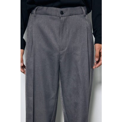 ウールライクテーパードパンツ T.GRY｜詳細画像