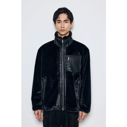 ファースタンドブルゾン BLK｜詳細画像