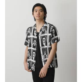 PERSON GRAPHIC SHIRT 柄BLK5