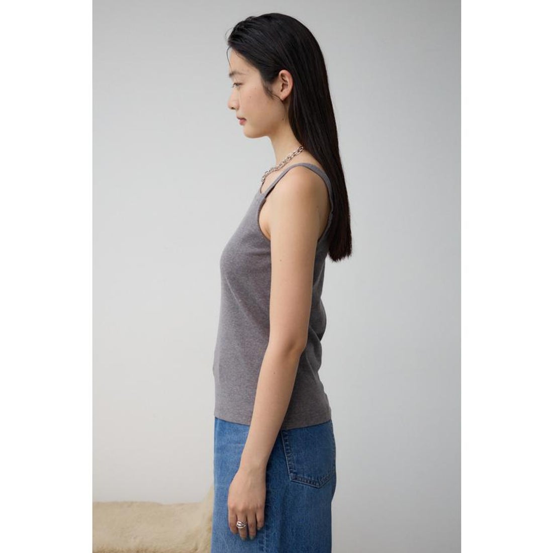 アズールバイマウジー AZUL BY MOUSSY メッシュニットセットトップス 