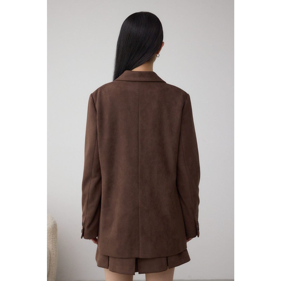 AZUL BY MOUSSY 素材アソートテーラードジャケット BRN -ファッション 