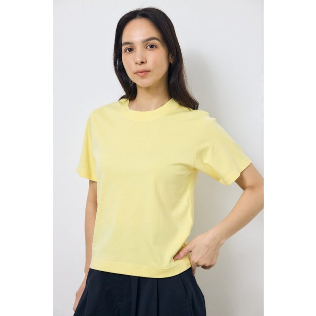 プレミアムコットンベーシック半袖Tシャツ L/YEL1