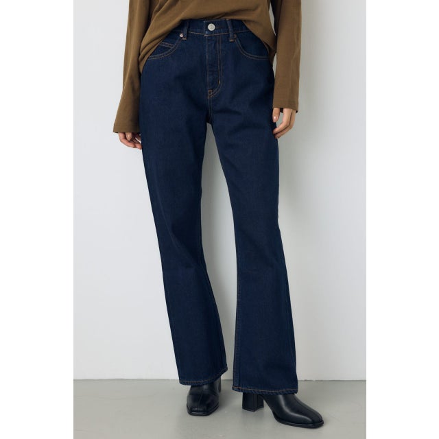 AZUL DENIM セミフレアデニム One Wash1