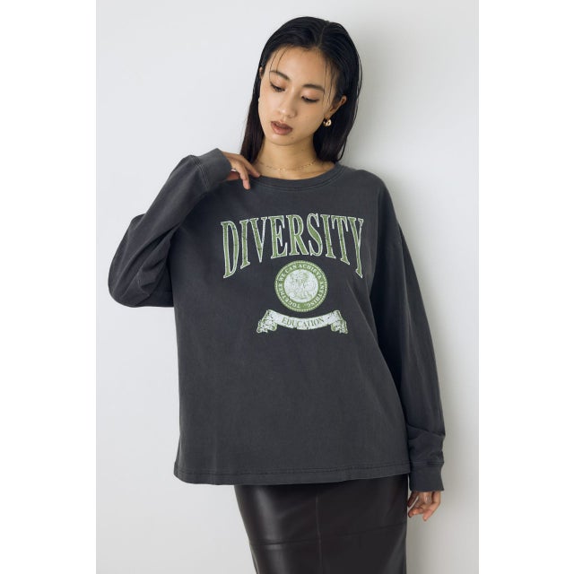 ピグメントロックTEE BLK