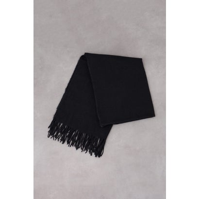 カシミヤタッチストール BLK｜詳細画像