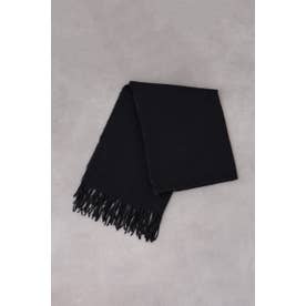 カシミヤタッチストール BLK