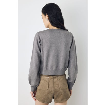 ナポレオンニットカーディガン T.GRY｜詳細画像