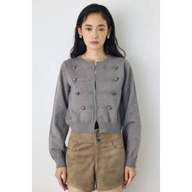 ナポレオンニットカーディガン T.GRY