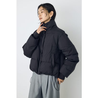 着丈バリエB-HEAT中綿フードブルゾン BLK｜詳細画像