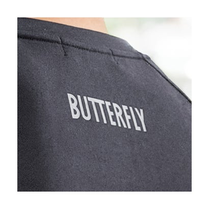 バタフライ Butterfly 卓球 BTY テック・スウェットシャツ  48240 （278 ブラック）｜詳細画像