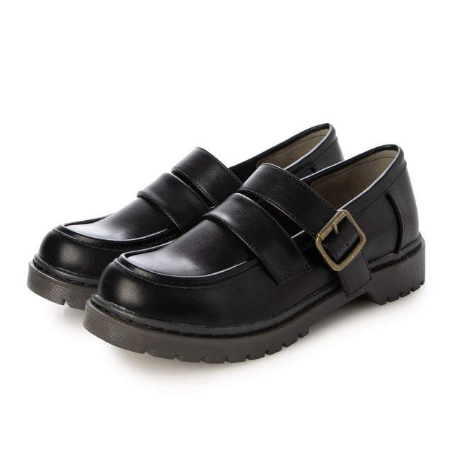 ストラップローファー （BLK）