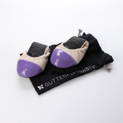 バタフライツイスト BUTTERFLY TWISTS レディース 靴 シューズ バレエシューズ （Nude/Purple）｜詳細画像