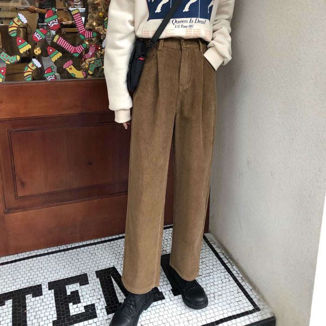 ベルシー Belle Cie コーデュロイパンツ レディース ボトムス ウエスト 