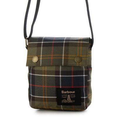 バブアー Barbour barbour torridon tartan flight bag （マルチ）｜詳細画像