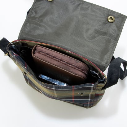 バブアー Barbour barbour torridon tartan flight bag （マルチ）｜詳細画像